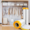 防尘罩遮盖装修家具衣柜，柜子宿舍防尘膜塑料，一次性透明保护膜盖布