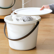 家用加厚塑料提水桶，学生宿舍盆桶套装，洗衣桶多功能大容量带盖储水