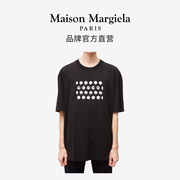 Maison Margiela马吉拉四角缝线洞洞短袖T恤男女