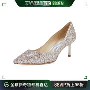 香港直邮Jimmy Choo女士高跟鞋粉色华丽典雅精致舒适百搭简约