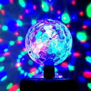 迷你USB声控魔球舞台灯自嗨派对车载氛围灯 LED Disco Magic Ball