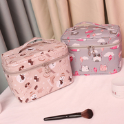 旅行时尚化妆箱包化妆手提包收纳包化妆容量大多功能美容包化妆品
