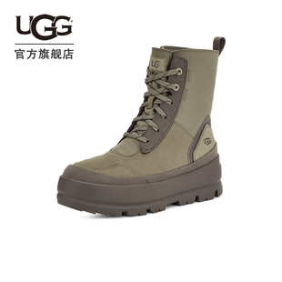 ugg2023秋季男女同款舒适系带，圆头马丁靴，轮胎休闲靴1143833