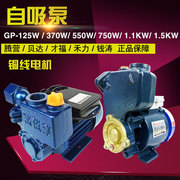gp125w禾力同源家用抽水机，自吸泵370w550w750w才福钱涛增压泵