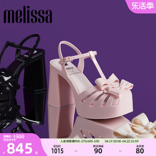 Melissa梅丽莎Viktor&Rolf联名2023女士高跟凉鞋果冻鞋33599
