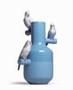 Lladro雅致花瓶01007850 鹦鹉游行蓝色原盒艺术陶瓷摆件插花