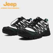 Jeep越野跑鞋鞋子防滑耐磨徒步鞋女轻便户外运动透气专业登山鞋男