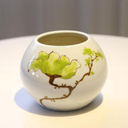花器陶瓷花瓶陶瓷摆件电视柜摆件手绘插设餐桌创意茶几花欧式田园