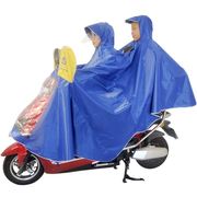 定制电动摩托车雨披加大加厚防飘电瓶车亲子雨衣雨披车罩男女防雨