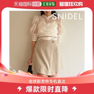日本直邮snidel裙子，短裤下装裤子裙子swfp232025