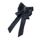 黑色jk伴郎小领结，雪纺韩版领花护士蝴蝶结，职业衬衫胸针