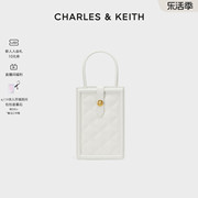 charles&keith春夏女包ck6-70701213女士，拼色手提单肩斜挎手机包