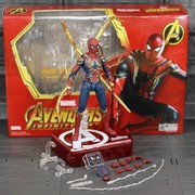 复仇者英雄归钢铁蜘蛛侠关节可动模型，手办人偶男孩，儿童玩具礼物品