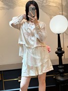 新中式雪纺杏色连衣裙女2024年夏季国风气质防晒开衫吊带裙两件套