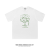 btmg白糖玫瑰维尼的树短袖，t恤男女情侣，夏季2024潮牌宽松衣服