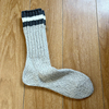 青岛出口日本男士兔羊毛加厚绅士袜麻灰纹长筒袜冬季保暖袜粗线浅