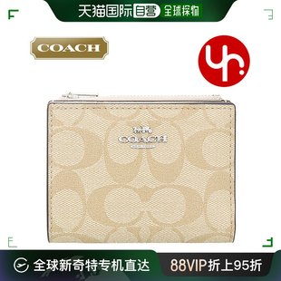 日本直邮COACH 钱包钱包 FCM852cm852 x PVC钱包钱包出口女士