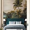 纪行摩洛哥欧式中世纪西洋，油画壁纸沙发，客厅床头背景墙定制壁画