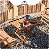naturehike挪客户外折叠桌便携式露营桌，子野餐桌椅全套装备用品
