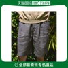 日本直邮bayflow男士，休闲短裤麻质材料舒适透气时尚成熟设计