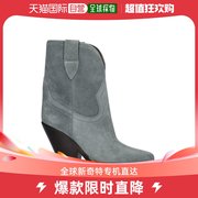香港直邮潮奢isabelmarant女士90毫米leyane麂皮及踝靴