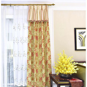 圣奇尼 欧陆风情新古典美式意大利名设计双面窗帘布沙发布藕粉色
