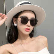 女士防紫外线太阳镜显瘦时尚墨镜大脸圆脸大框韩版眼镜潮2024