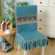 餐椅垫套装中式连体，椅垫坐垫靠垫一体，家用餐桌椅子套罩桌椅套套装