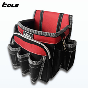 BOLE工具包 多功能加厚加强维修安装电工挂包 小号加厚家用工具包
