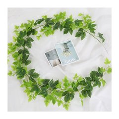 速发仿真绿色植物物藤条爬山虎树叶子塑料空调假花水管道缠绕