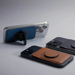 日本deff多功能便携手机，磁吸手持架立桌面支架magsafe卡包卡套