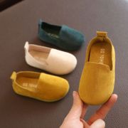 春季秋女童男童小童豆豆鞋，0-1岁2儿童单鞋，小宝宝皮鞋韩版童鞋