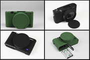 适用索尼dsc-rx100vii卡片相机包黑卡外壳rx100m7硅胶保护套