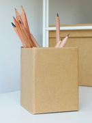 圣保纸质笔筒铅笔收纳创意，办公用品笔桶学生桌面文具杂物收纳盒
