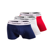 CALVIN KLEIN/凯文克莱 CK男士混色三条装平角内裤 301353