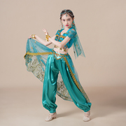印度舞服装异域民族，风女童肚皮舞演出服六一儿童节表演服舞蹈服