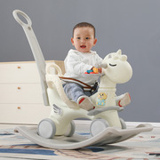 木马儿童摇马摇椅多功能婴儿小推车摇摇马溜溜车二合一岁宝宝玩具