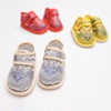 男女宝宝周岁鞋手工布鞋婴儿，唐装鞋硬底学步鞋，中式防滑老北京布鞋
