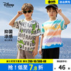 迪士尼童装男童夏装短袖套装2024男孩卡通米奇两件套儿童衣服
