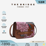 The Bridge/桥牌 中国限定版手工牛皮女斜挎单肩包复古小方包