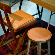 头层牛皮真皮中式椅子，餐椅防滑坐垫，椅垫垫子