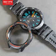 适用于华为watch4gt4保护膜watch3pronewgt3表带gt2pro表壳智能手表，保护套gt2表带迷彩保护壳手表全包壳膜
