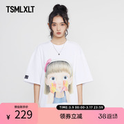 tsmlxlt1号系列短袖t恤时尚潮流个性百搭男女同款