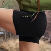 ADIDAS阿迪达斯夏季女子运动紧身裤跑步健身瑜伽压缩短裤GH6846