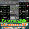 c4d植物插件 Forester插件 c4d森林植物生长插件 仅限win R17-R26