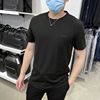 Calvin Klein/CK 男士夏季纯色百搭速干弹力运动透气圆领短袖T恤