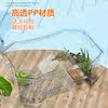 乌龟缸带晒台别墅家用小型塑料生态饲养箱专用的造景盆盒巴西龟缸