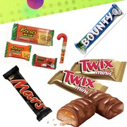 Reeses美国瑞斯花生Twix夹心巧克力焦糖Chocolate Peanut威化