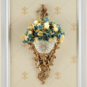 欧式壁挂墙饰花瓶玄关背景墙创意，壁饰花艺花盆美式简欧挂件挂饰花