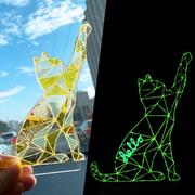 12色UV滴胶3D夜光造型笔立体勾线手工蒂凡尼彩绘玻璃diy跨境